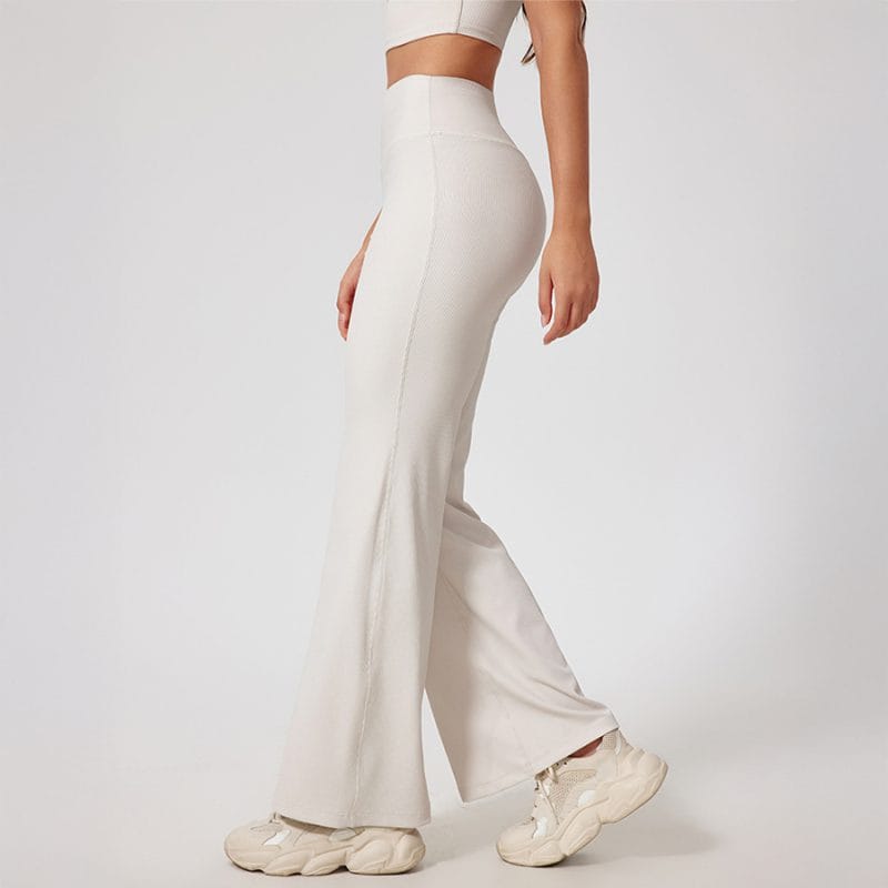 Zeagull Rib Flared Pants - Image 4