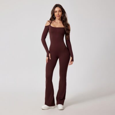 Off-shoulder Double Strapped Jumpsuit