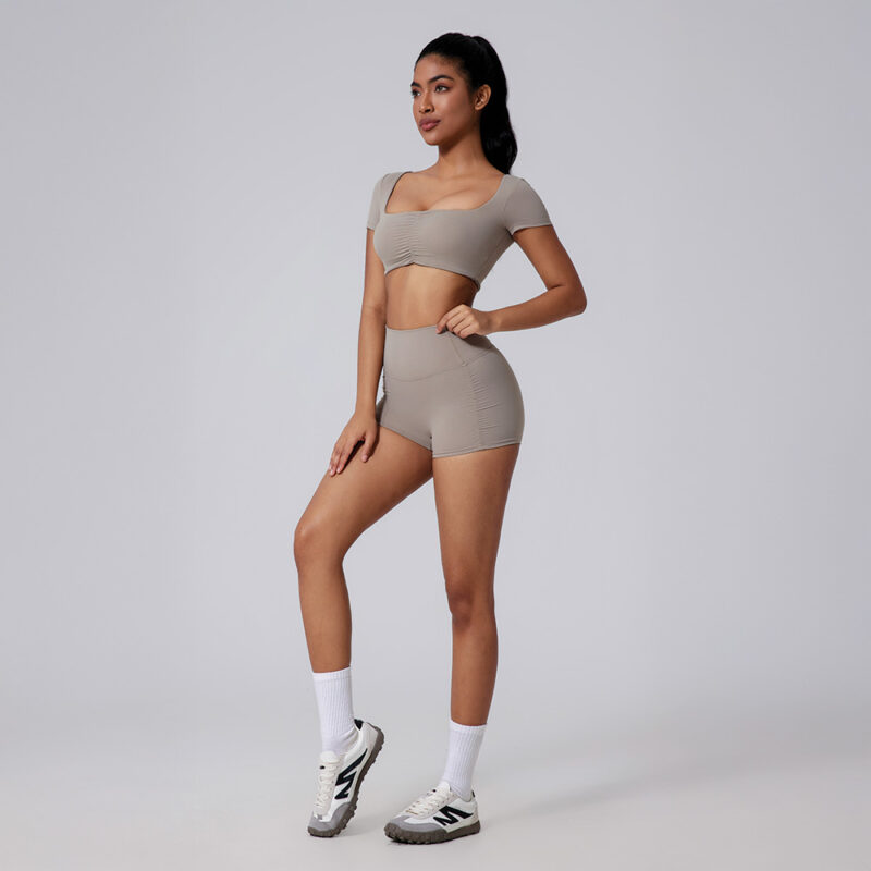 Grace Pleated Shorts - Image 30