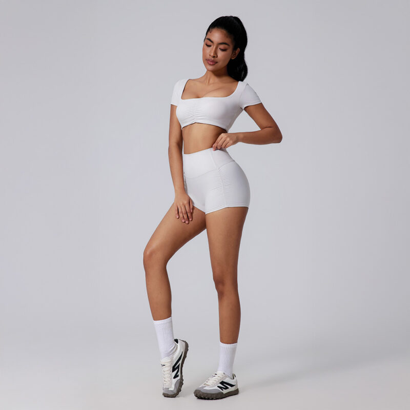 Grace Pleated Shorts - Image 18