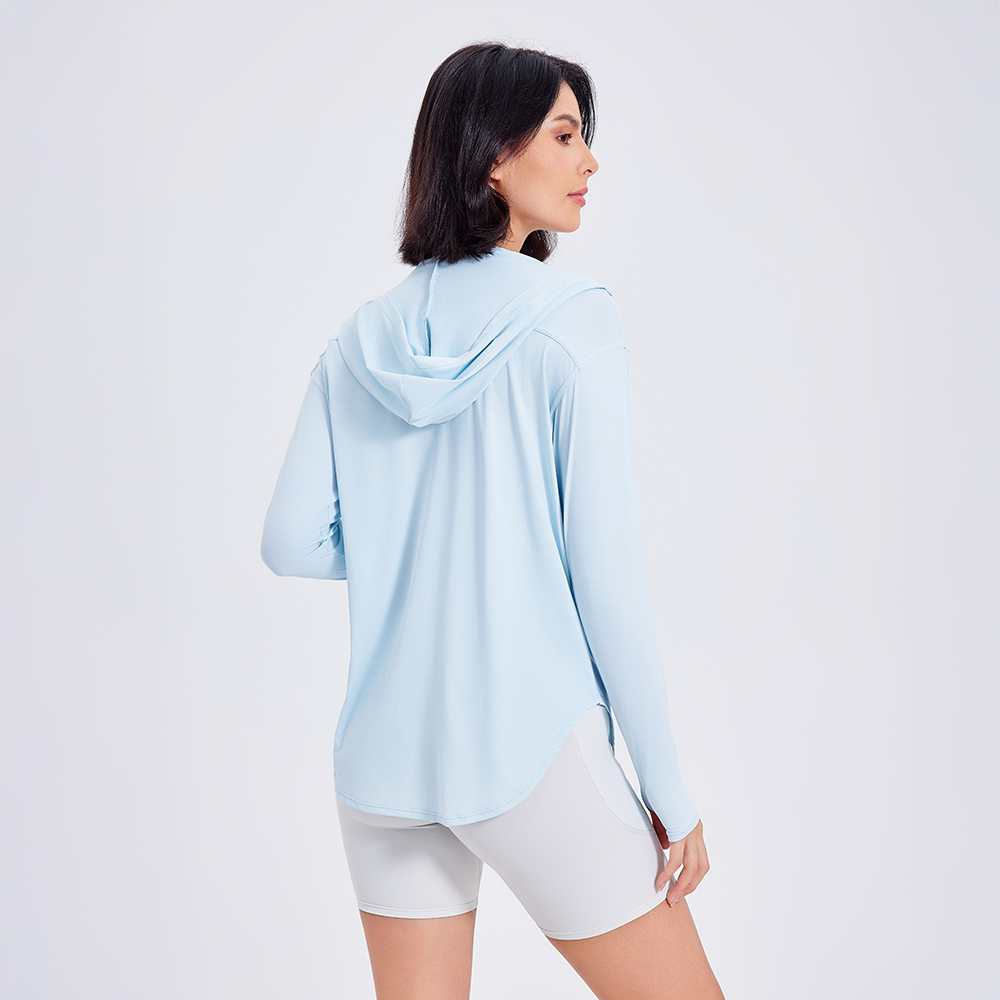 Zeagull Basic Athletic Hooded Blouse - Image 5
