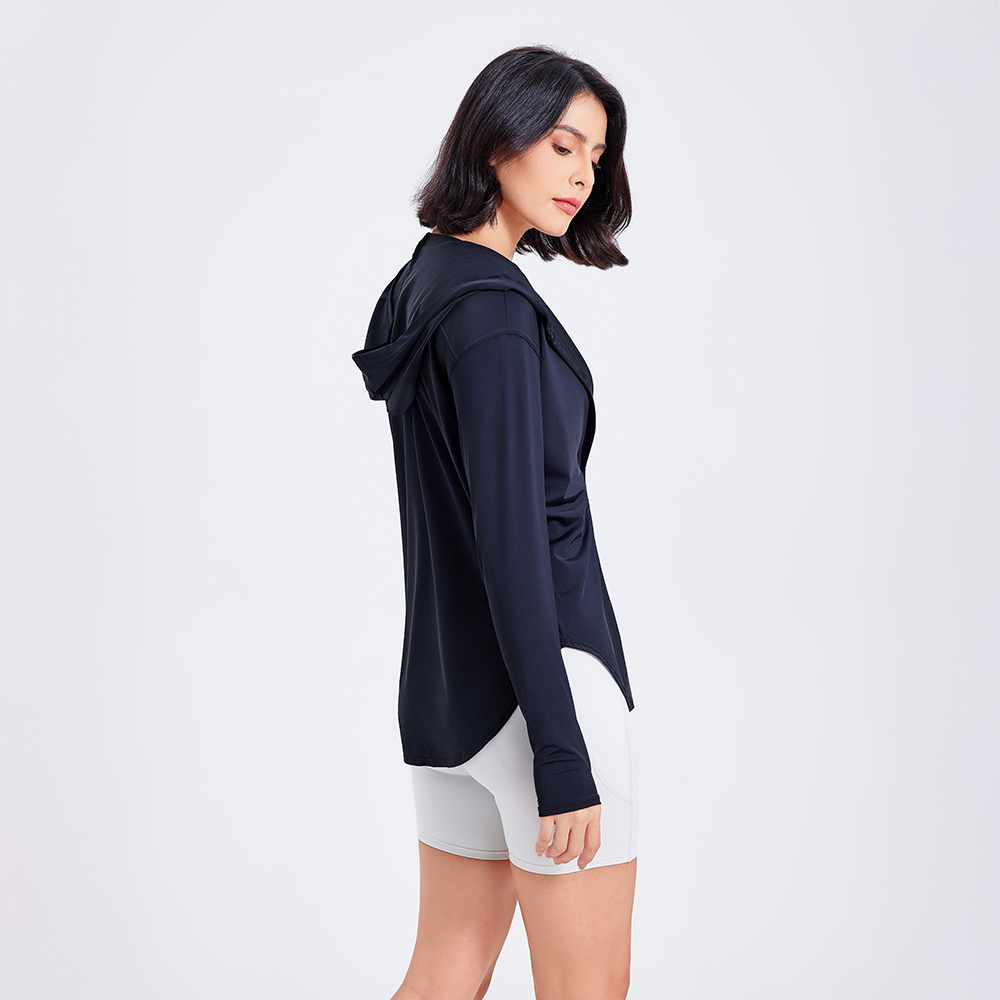 Zeagull Basic Athletic Hooded Blouse - Image 28