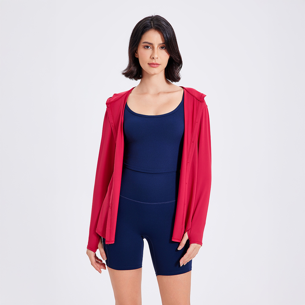 Zeagull Basic Athletic Hooded Blouse - Image 13