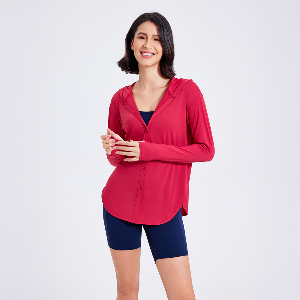 Zeagull Basic Athletic Hooded Blouse - Image 14