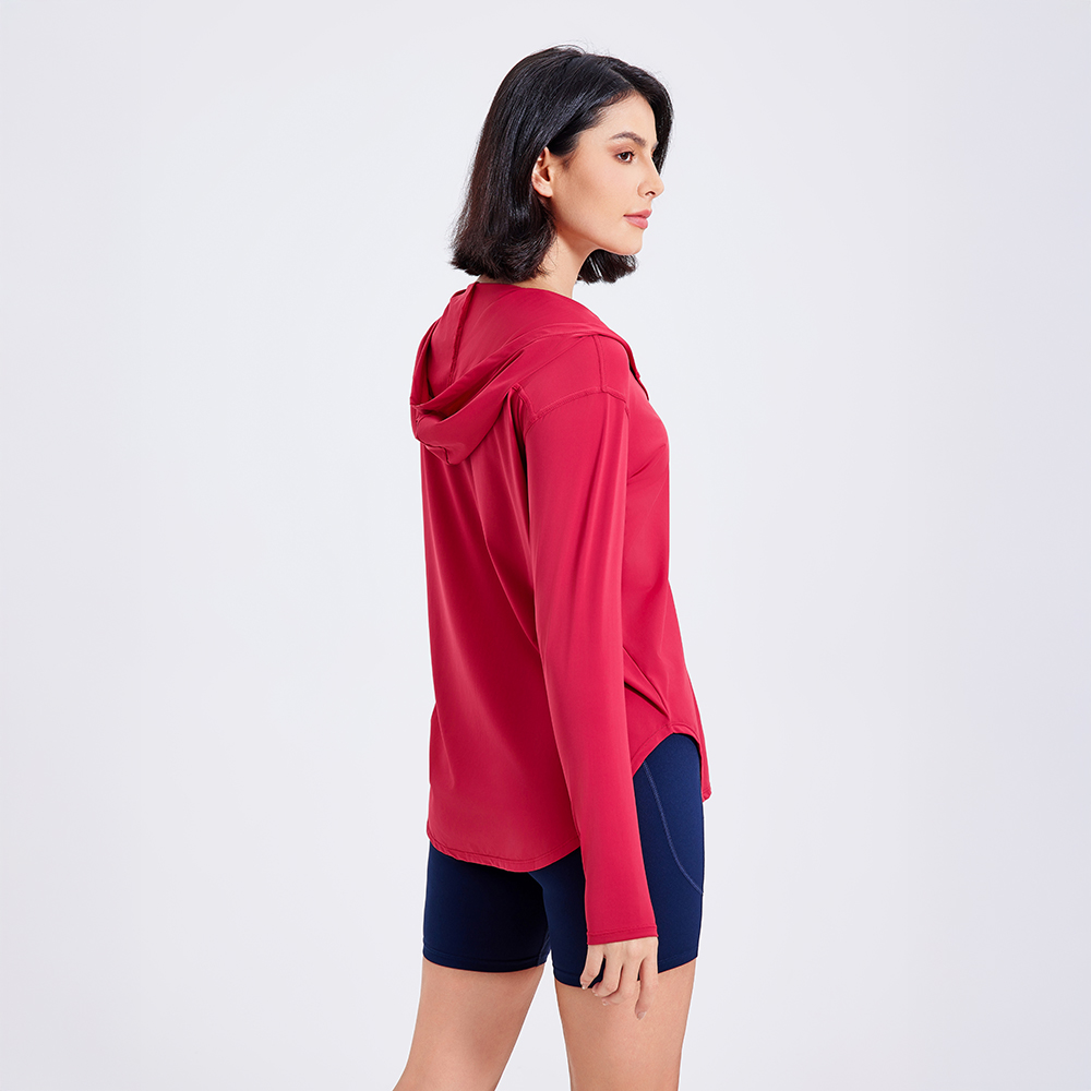 Zeagull Basic Athletic Hooded Blouse - Image 16