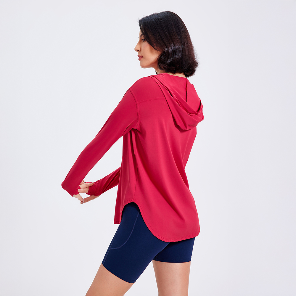 Zeagull Basic Athletic Hooded Blouse - Image 17