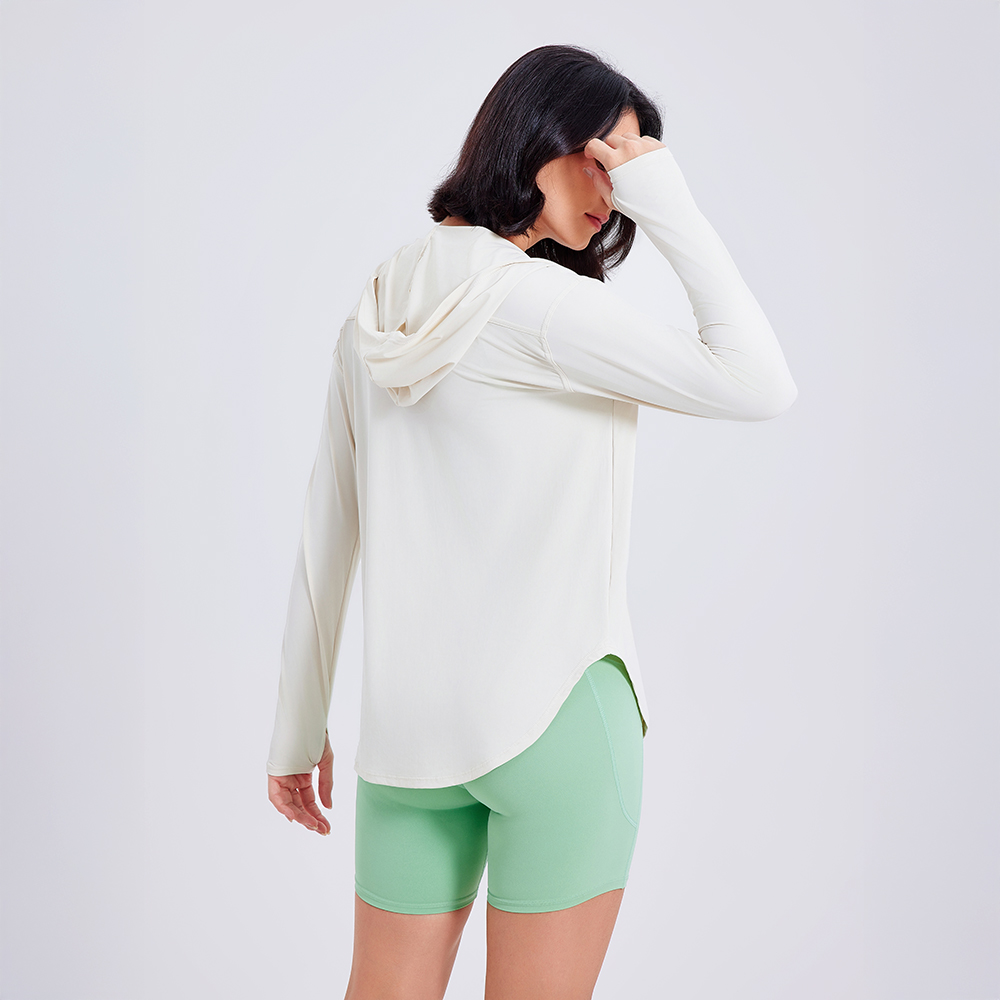 Zeagull Basic Athletic Hooded Blouse - Image 10