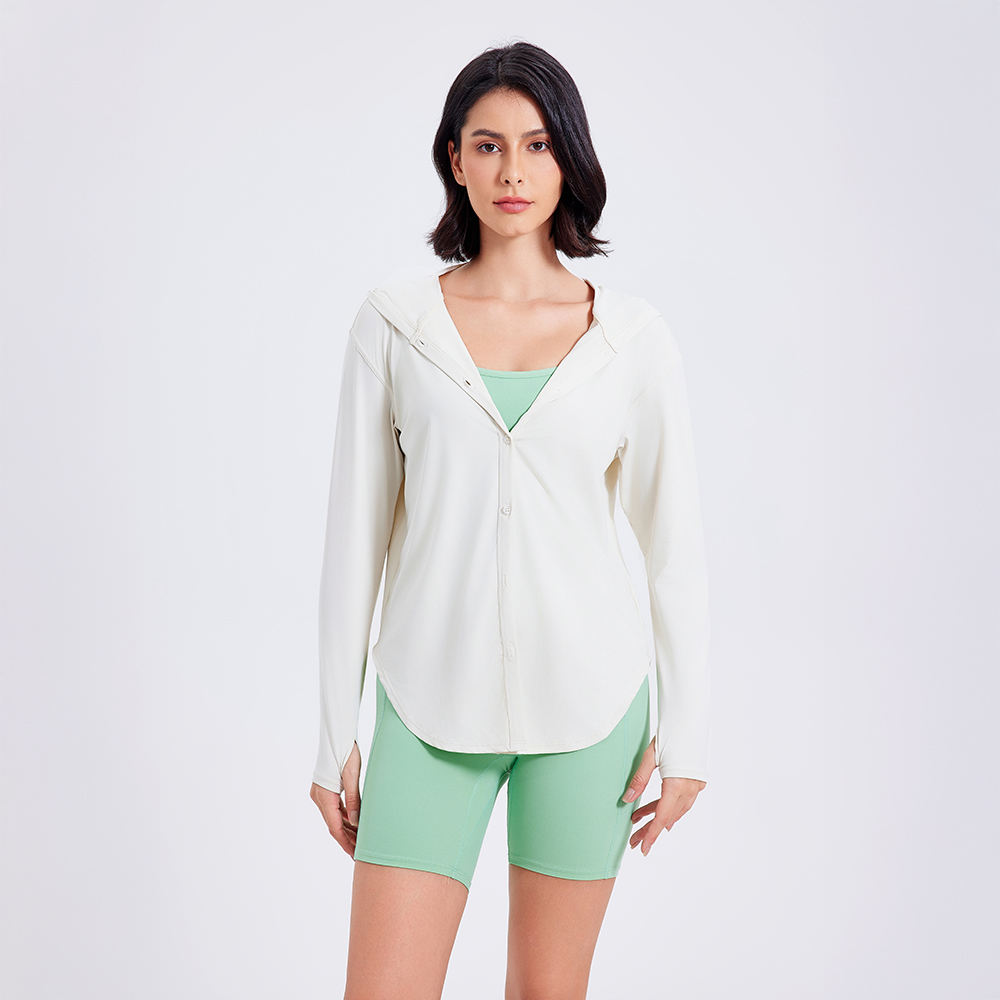 Zeagull Basic Athletic Hooded Blouse - Image 7